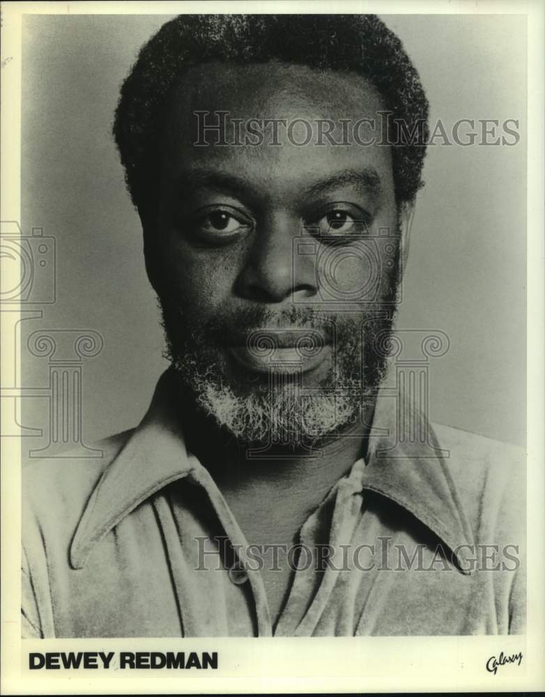 1993 Press Photo Galaxy Records recording artist Dewey Redman - Historic Images