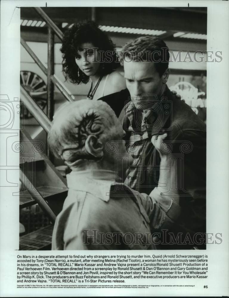 1990 Press Photo Scene from the motion picture &quot;Total Recall&quot; - Historic Images