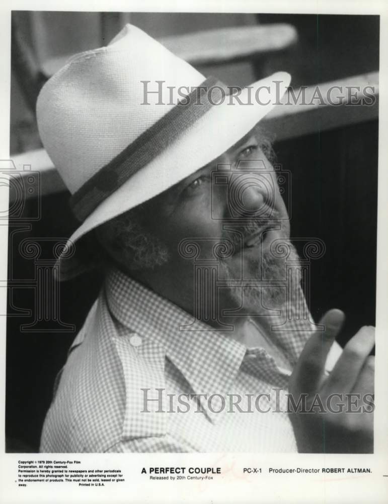 1979 Press Photo Robert Altman, Producer-Director for "A Perfect Couple" - Historic Images