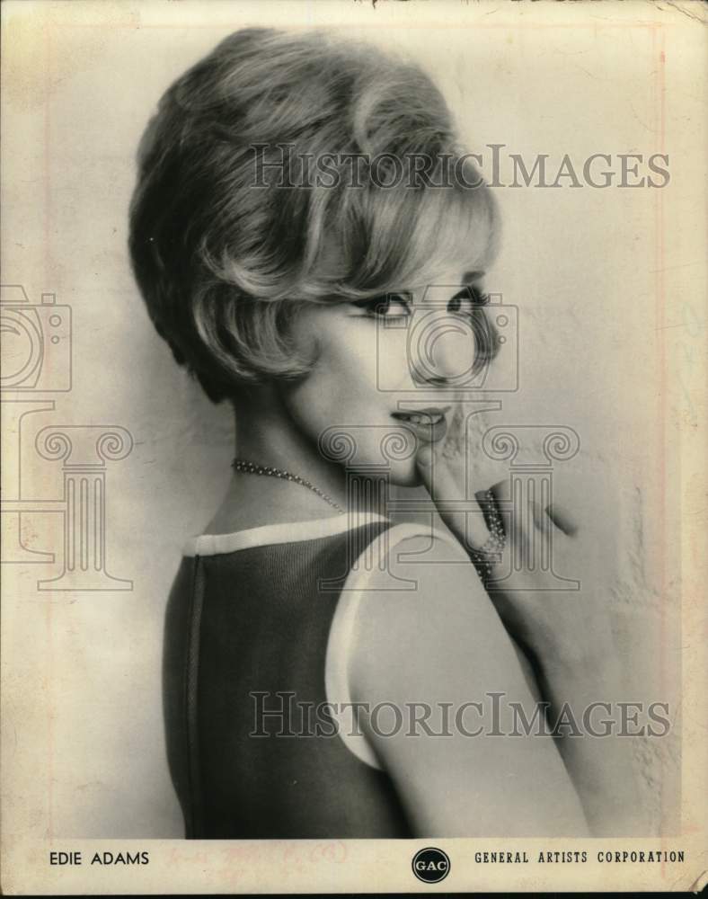 1969 Press Photo Actress Edie Adams - Historic Images