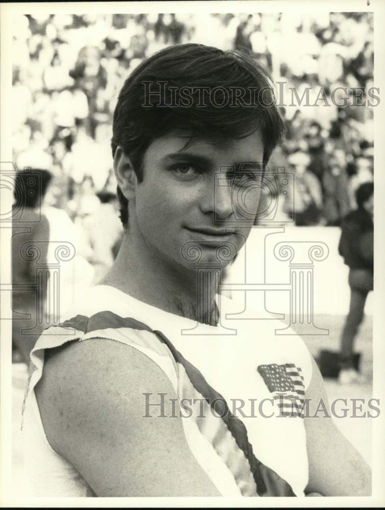 1984 Press Photo Alex Hyde-White stars in &quot;The First Olympics - Athens 1896&quot; - Historic Images