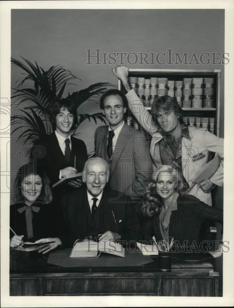 1979 Press Photo Cast of the ABC Television series &quot;The Associates&quot; - Historic Images