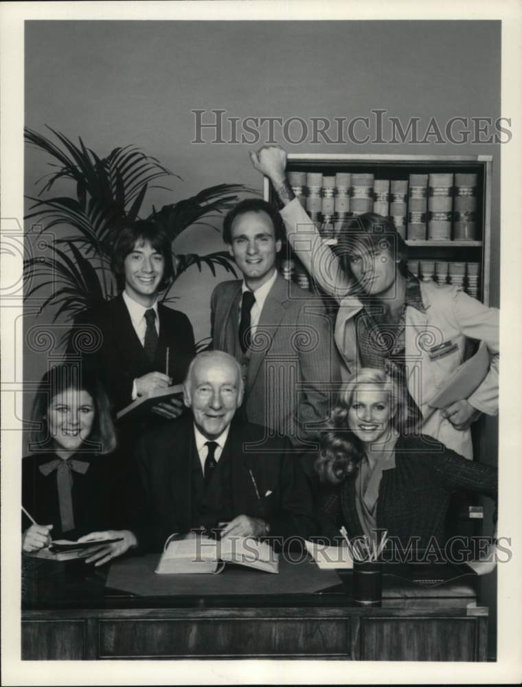 1979 Press Photo Cast of the ABC Television series "The Associates" - Historic Images