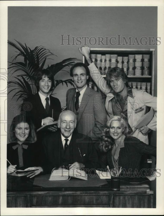 1979 Press Photo Cast of the ABC Television series "The Associates" - Historic Images