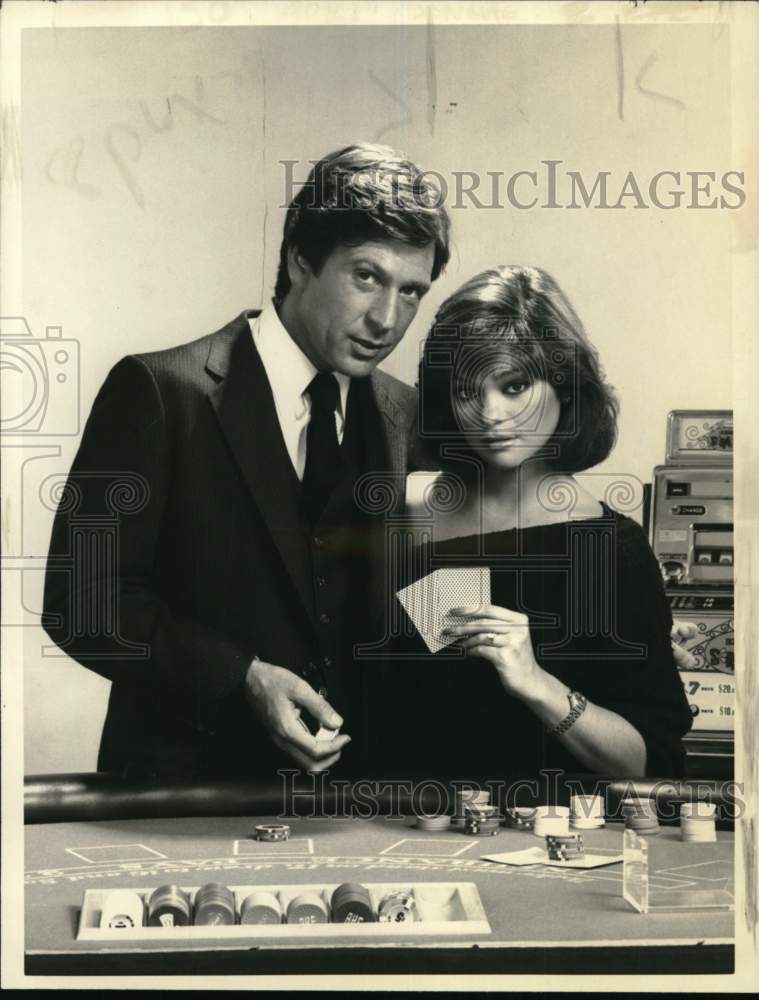 1983 Press Photo Valerie Bertinelli & Michael Brandon in "The Seduction of Gina" - Historic Images