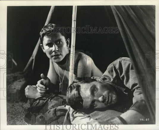 1964 Press Photo Keir Dullea & Robert Kanter star in 