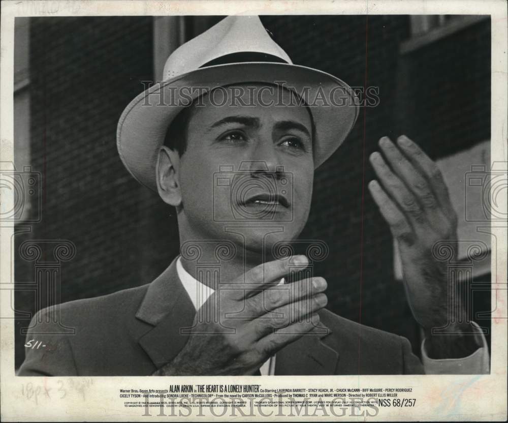 1968 Alan Arkin in &quot;The Heart is a Lonely Hunter&quot;-Historic Images