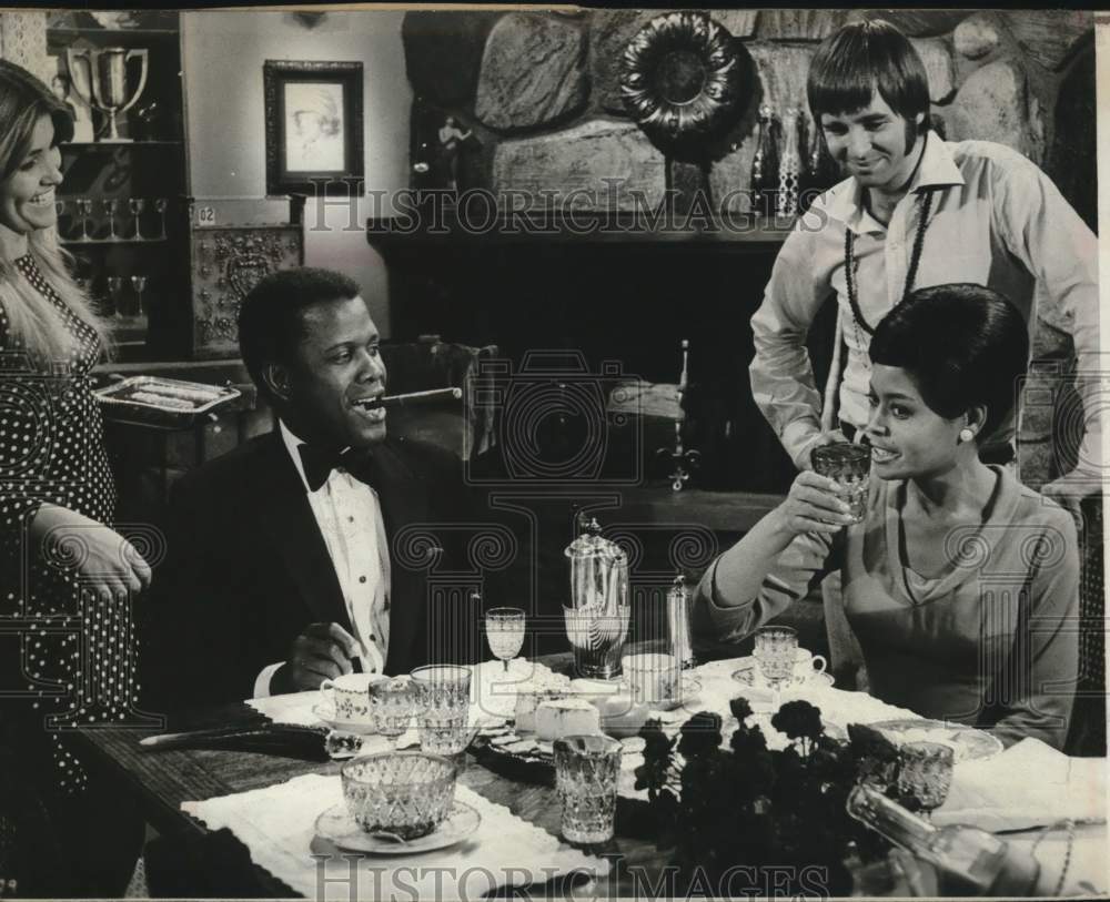 1968 Sidney Poitier in scene from &quot;For Love of Ivy&quot;-Historic Images