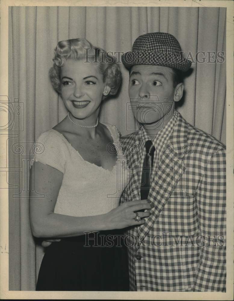 Press Photo Vivian Blaine and Pinky Lee star in "Those Two" on NBC Television- Historic Images