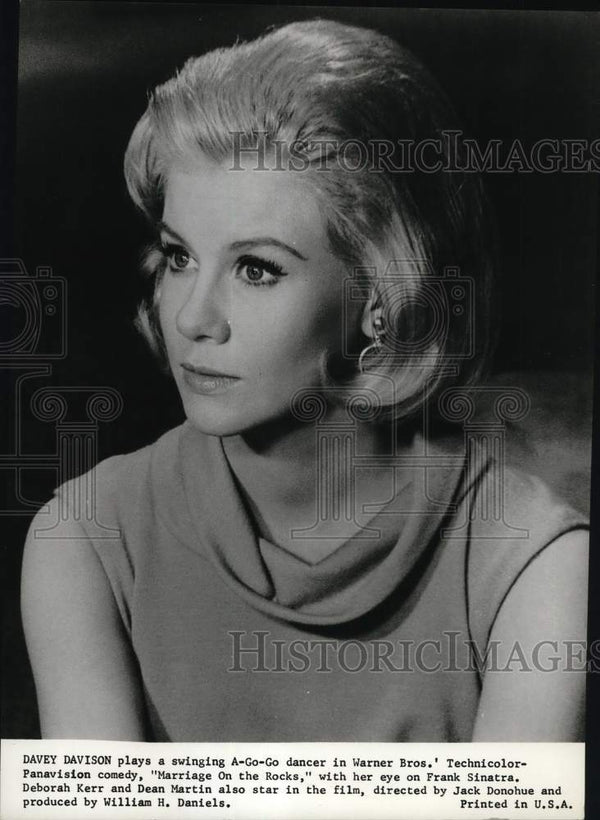 Press Photo Davey Davison stars as a dancer in in 