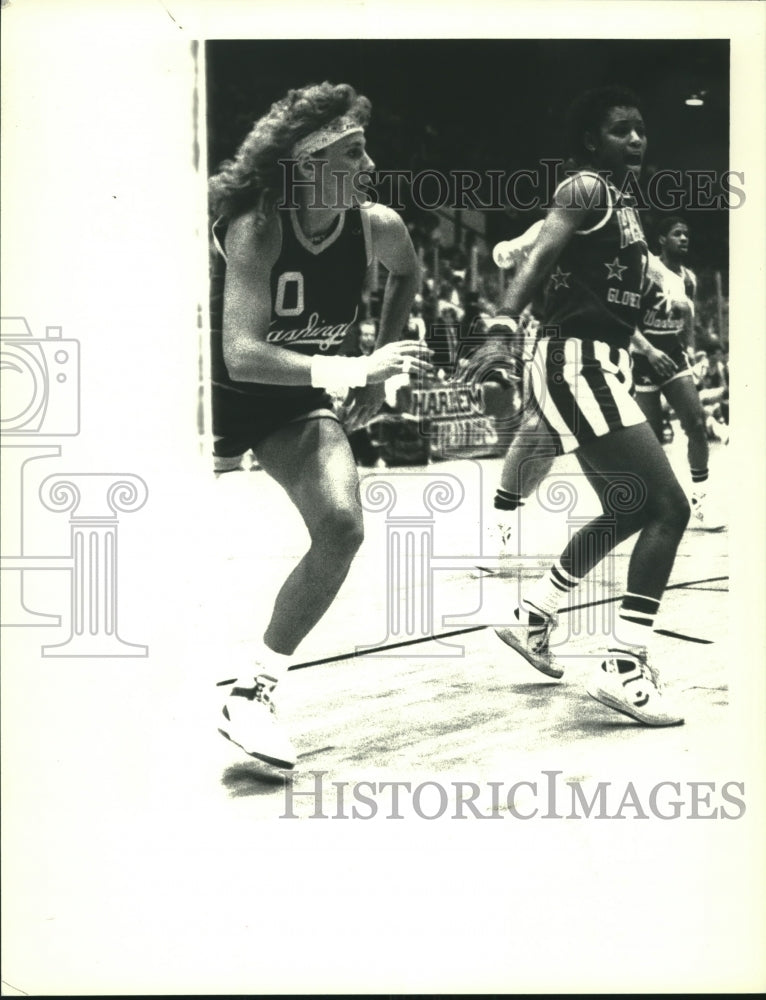 Press Photo Washington Generals basketball player Nancy Lieberman - tus00174 - Historic Images