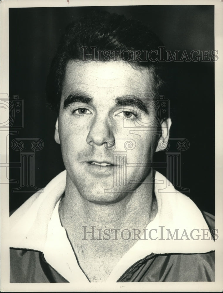 1988 Press Photo Siena College assistant basketball coach Tim Capstram, New York - Historic Images
