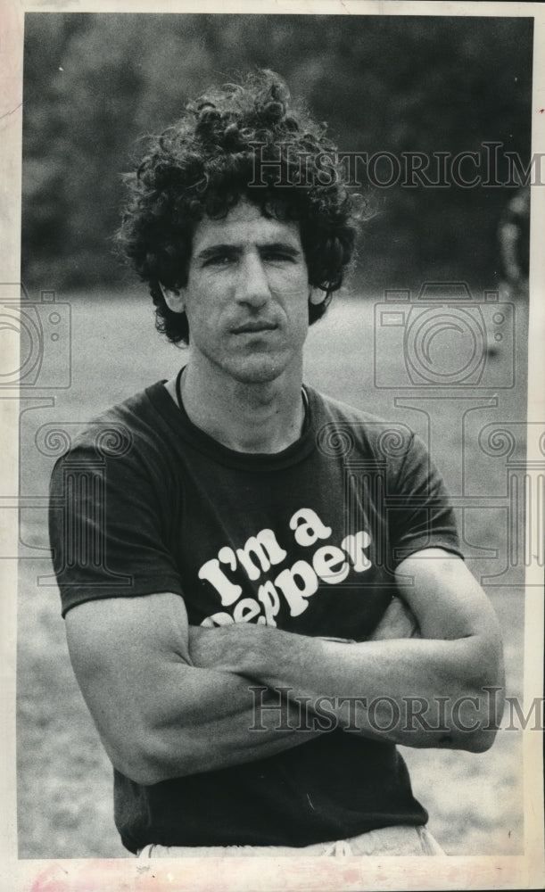 Press Photo Albany, New York soccer coach Roy Pheil - tus00538 - Historic Images