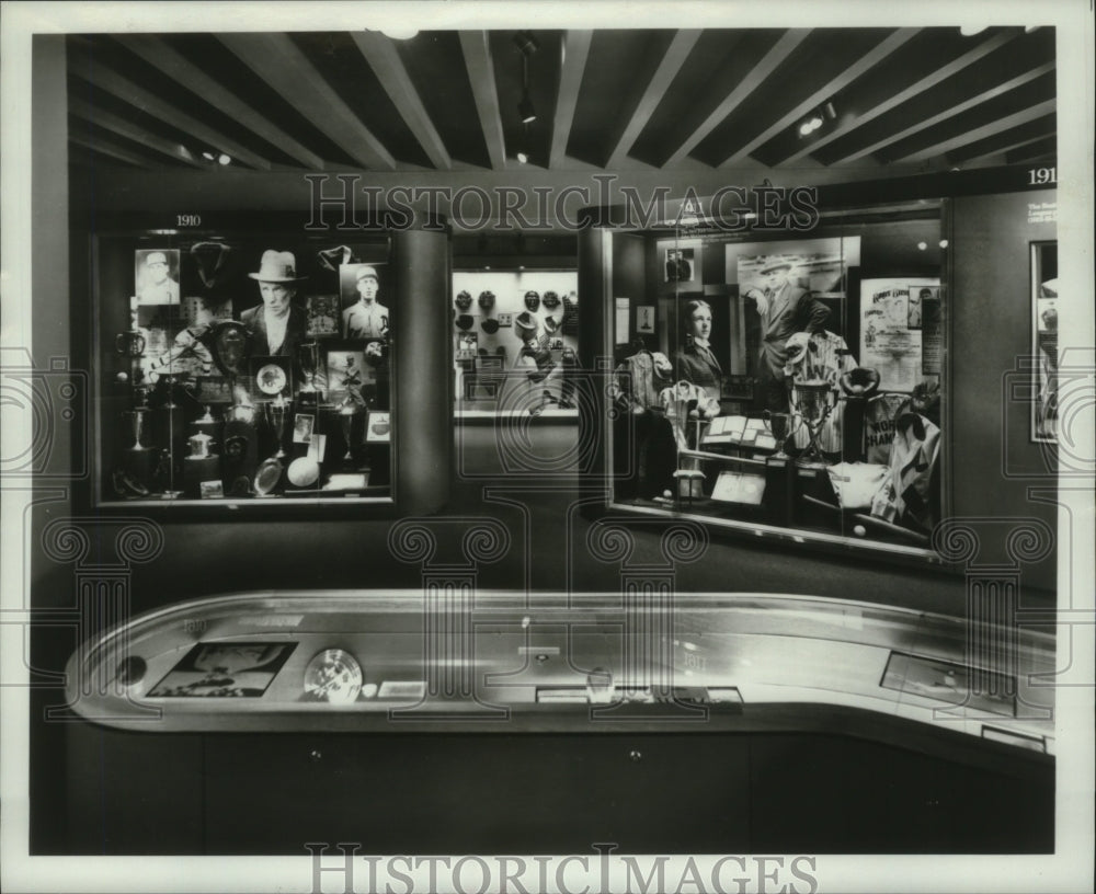 Press Photo Interior photo at the Baseball Hall of Fame, Cooperstown, New York - Historic Images