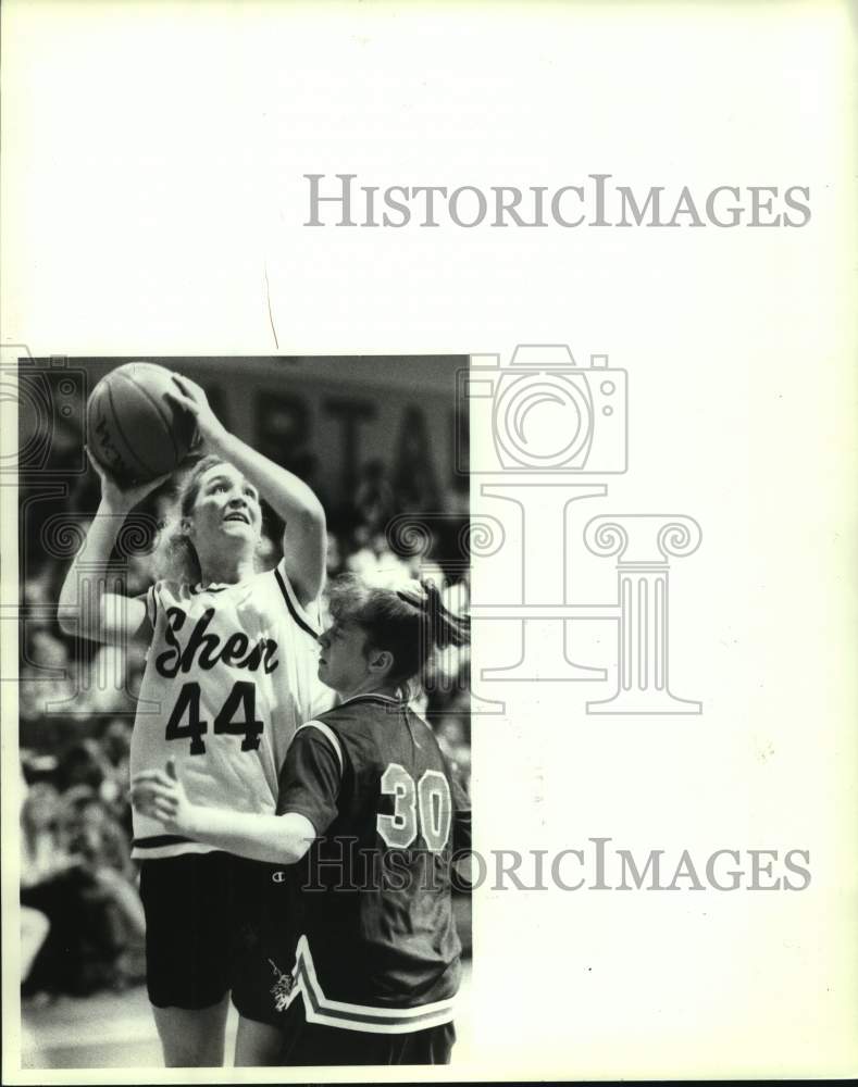 Shenendehowa High School Girls Basketball Game In New York Historic shenendehowa-high-school-girls-basketball-game-in-new-york-historic