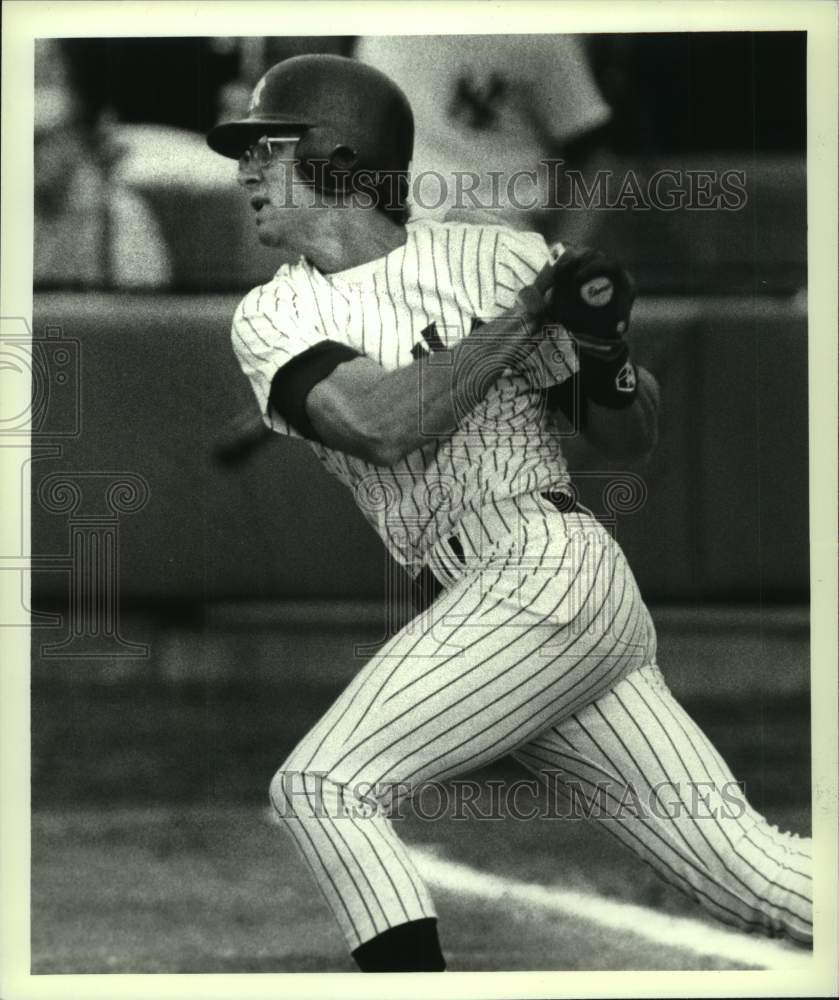 1990 Press Photo Albany-Colonie Yankees baseball, Heritage Park, Colonie, NY- Historic Images
