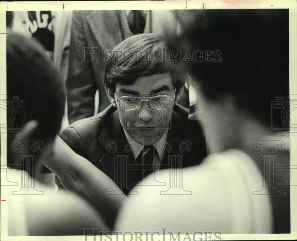 Press Photo Mike Griffin, Rensselaer Polytechnic Institute basketball, Troy, NY- Historic Images