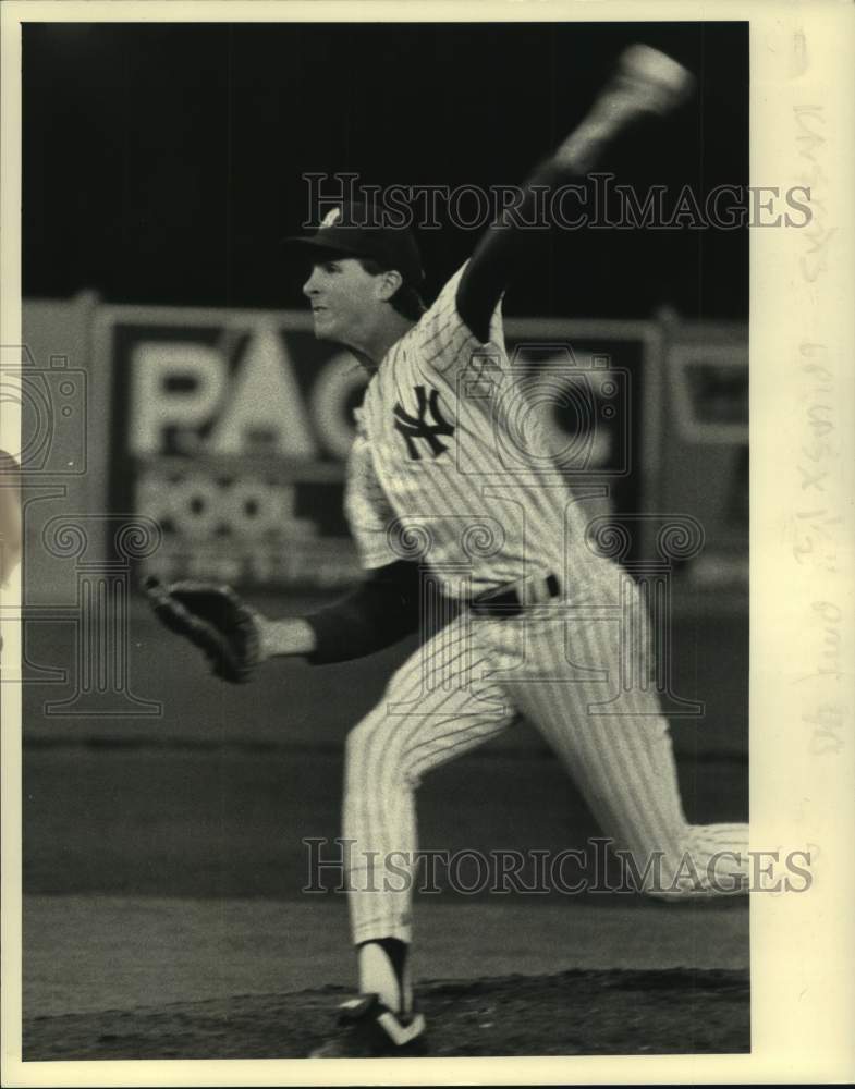 Press Photo Albany-Colonie Yankees baseball, Heritage Park, Colonie, NY - Historic Images