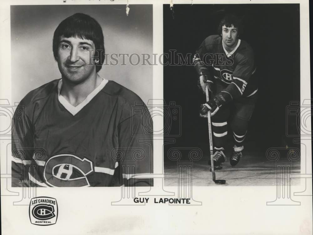 1979 Press Photo Montreal Canadiens hockey player Guy LaPointe - tus06127 - Historic Images