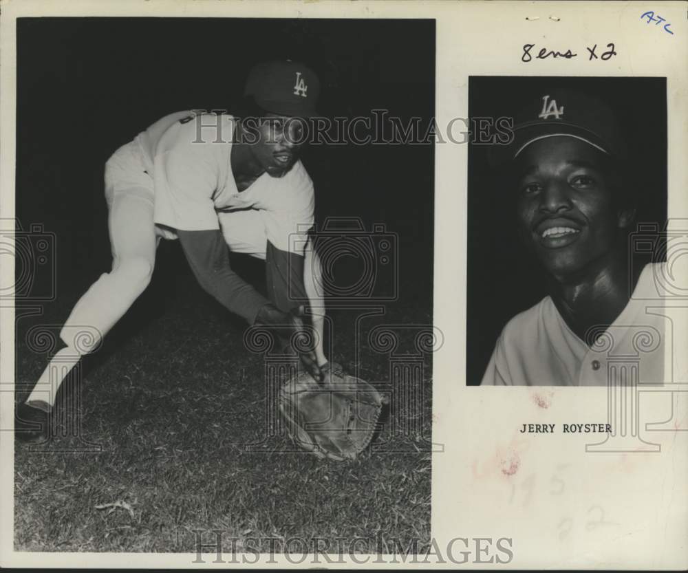 1978 Press Photo Los Angeles Dodgers baseball player Jerry Royster - tus06316- Historic Images