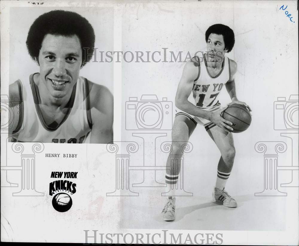 1977 Press Photo New York Knicks basketball player Henry Bibby - tus07641- Historic Images