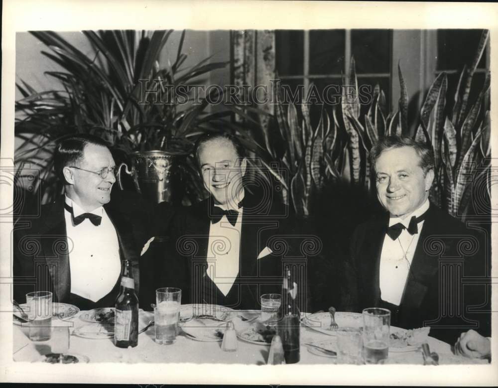 Press Photo O.B. Keeler, George Dunlap Jr. &amp; Elvin Edwards in North Carolina - Historic Images