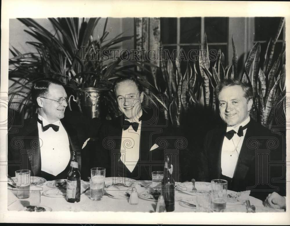 Press Photo O.B. Keeler, George Dunlap Jr. & Elvin Edwards in North Carolina - Historic Images