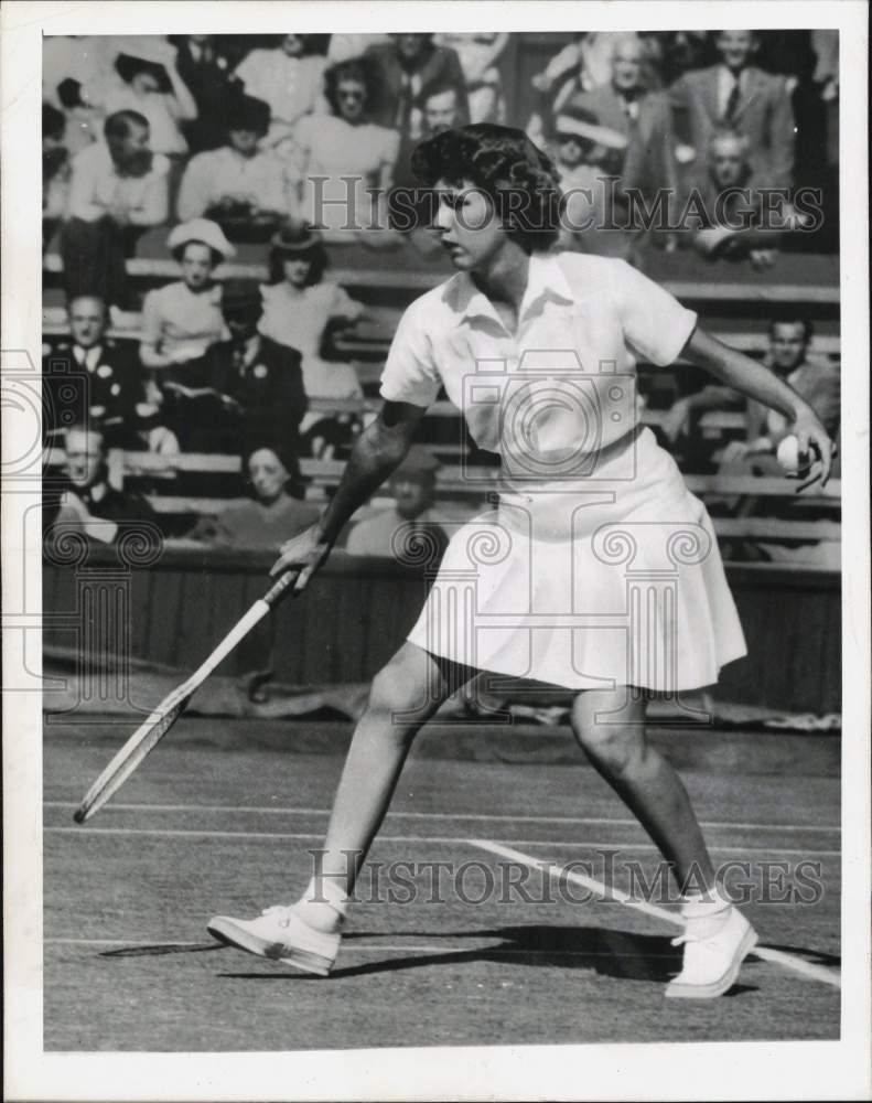 1947 Press Photo Tennis Player Doris Hart - tuw05923 - Historic Images