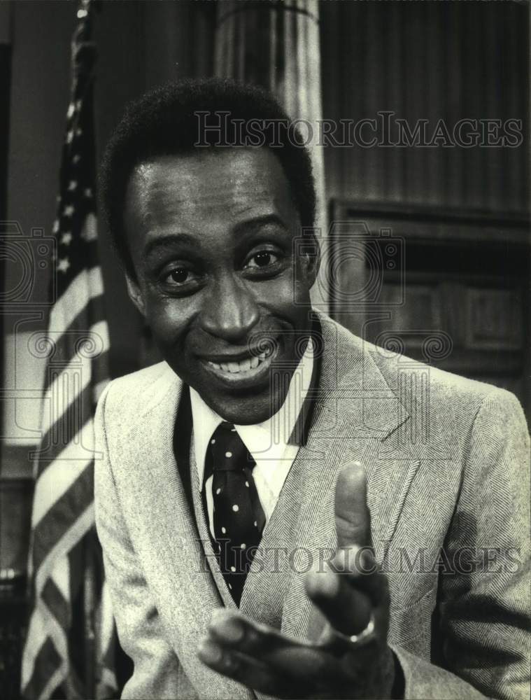 Press Photo Cleavon Little star in &quot;Mister Dugan&quot; on CBS Television - Historic Images