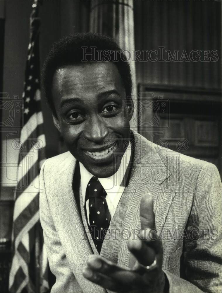 Press Photo Cleavon Little star in "Mister Dugan" on CBS Television - Historic Images