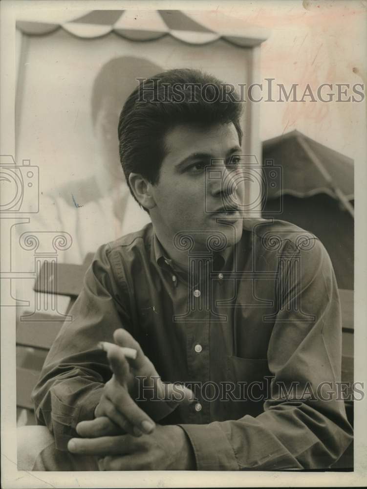 1962 Press Photo Musical performer Tommy Sands - Historic Images