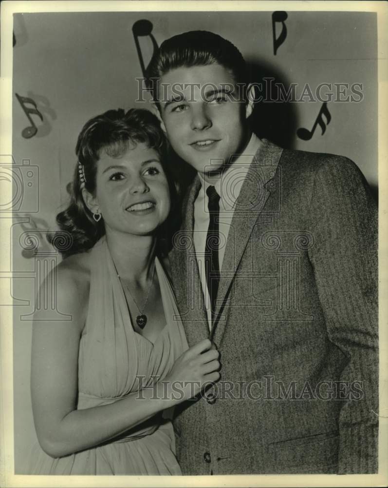 1958 Scene from "The Adventures of Ozzie & Harriet" on ABC-TV - Historic Images