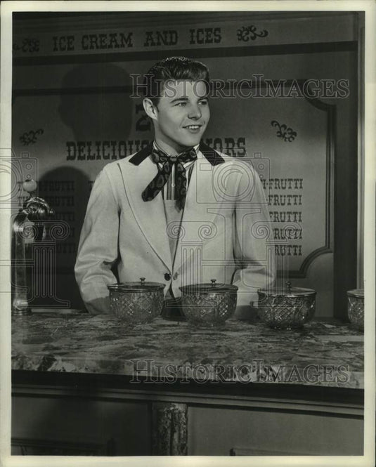 1958 Press Photo Rick Nelson in 