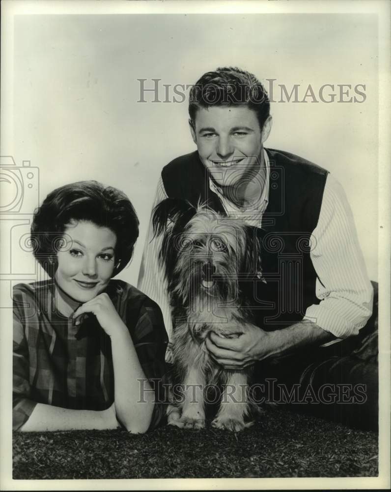 1961 Press Photo Scene from "The Adventures of Ozzie and Harriet" on ABC-TV - Historic Images