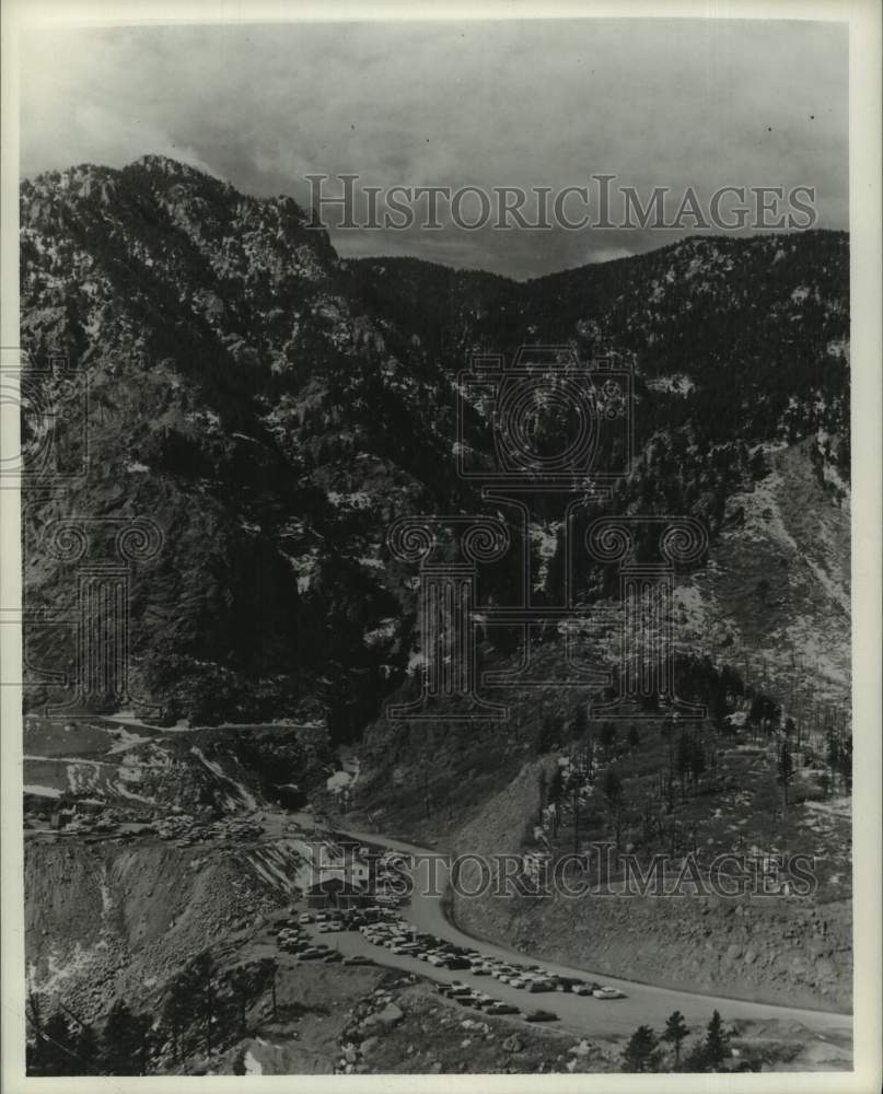 Press Photo North American Air Defense Command (NORAD), Cheyenne Mountain, CO - Historic Images
