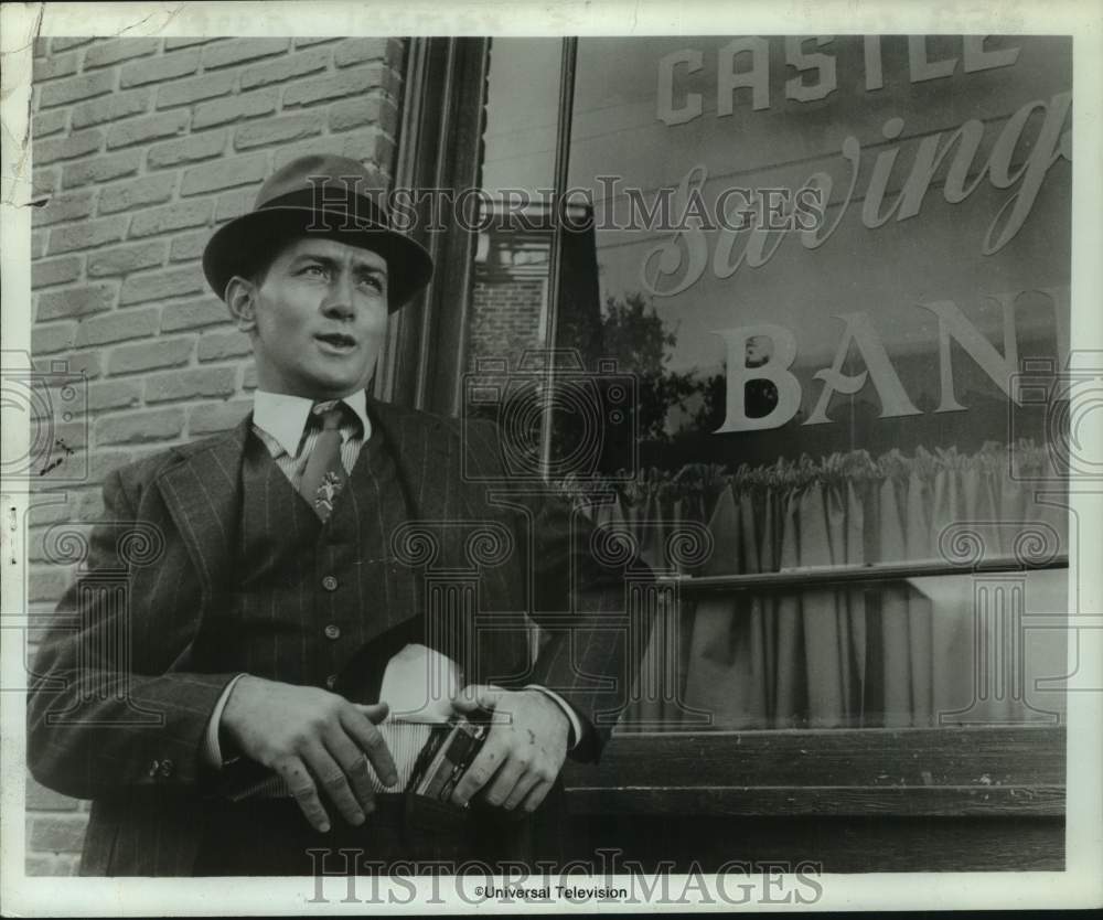 1974 Martin Sheen as Charles Floyd in &quot;Pretty Boy Floyd&quot; on ABC - Historic Images