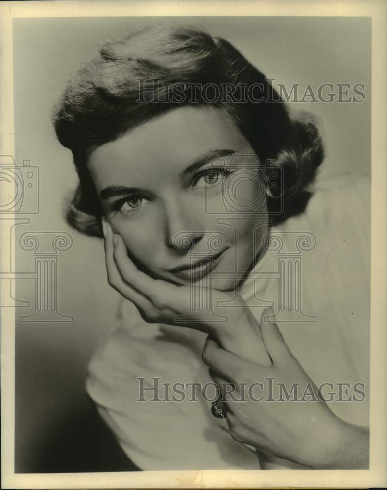 1960 Press Photo Diana Lynn stars in &quot;Producer&#39;s Choice&quot; on NBC Television - Historic Images