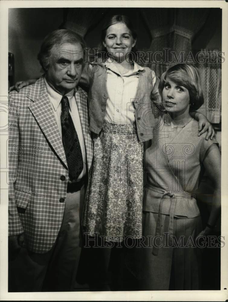 1979 Press Photo Jack Warden, Tricia Cast &amp; Joyce Bulifant in The Bad News Bears - Historic Images