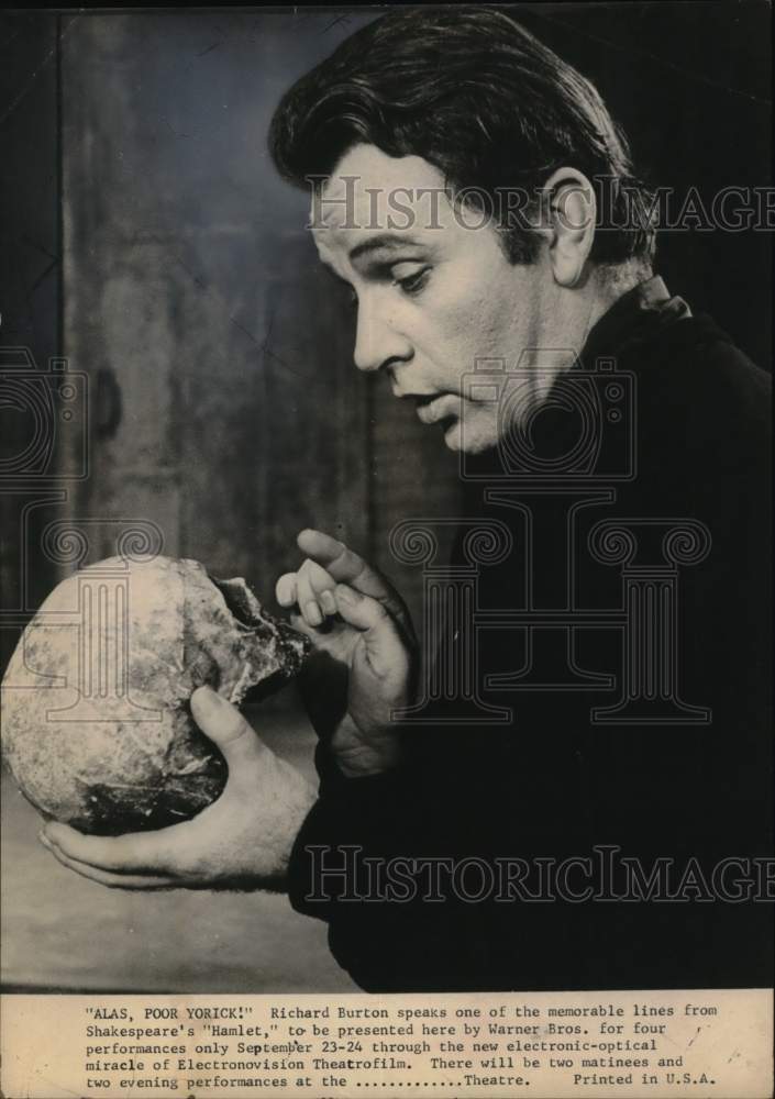 1964 Richard Burton stars in "Hamlet"-Historic Images