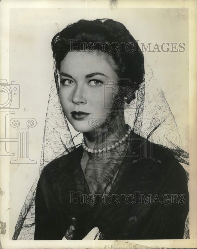 1959 Press Photo Actress Gia Scala - Historic Images