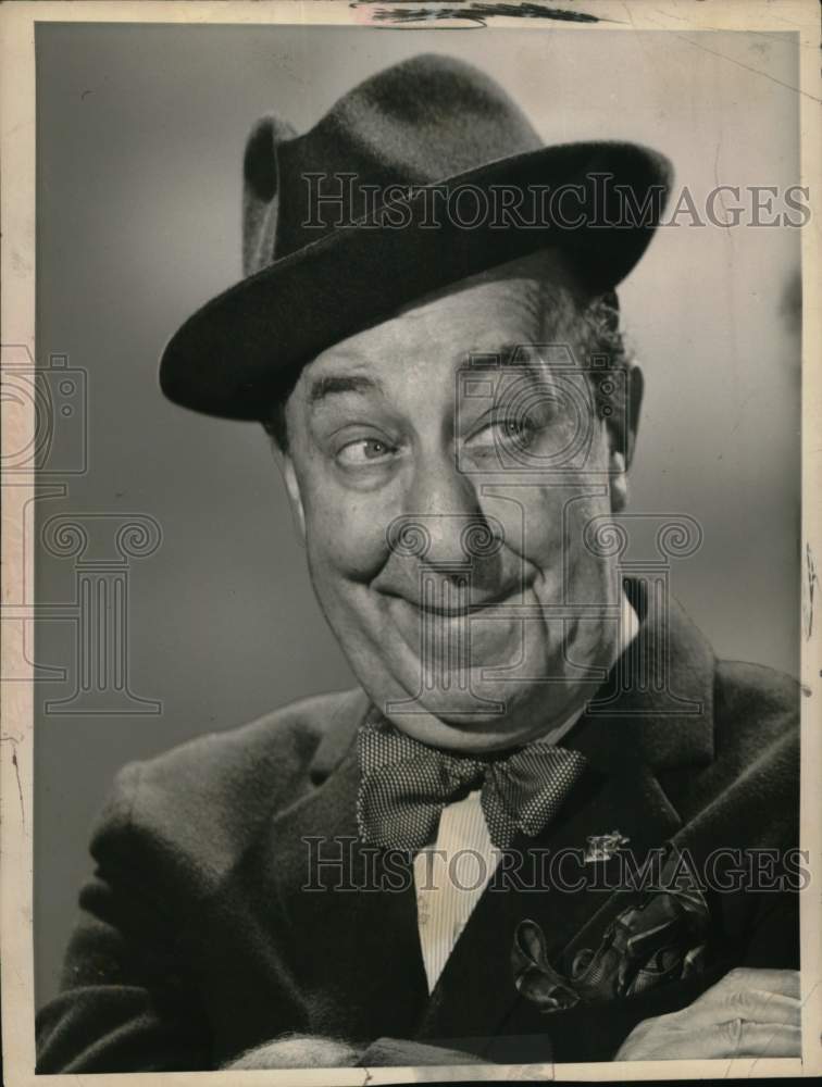 1961 Press Photo Comedian Ed Wynn - Historic Images