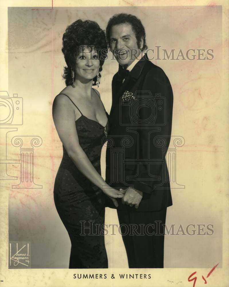 1975 Press Photo Musical artists Donna Summers and Ray Winters - tux03182 - Historic Images