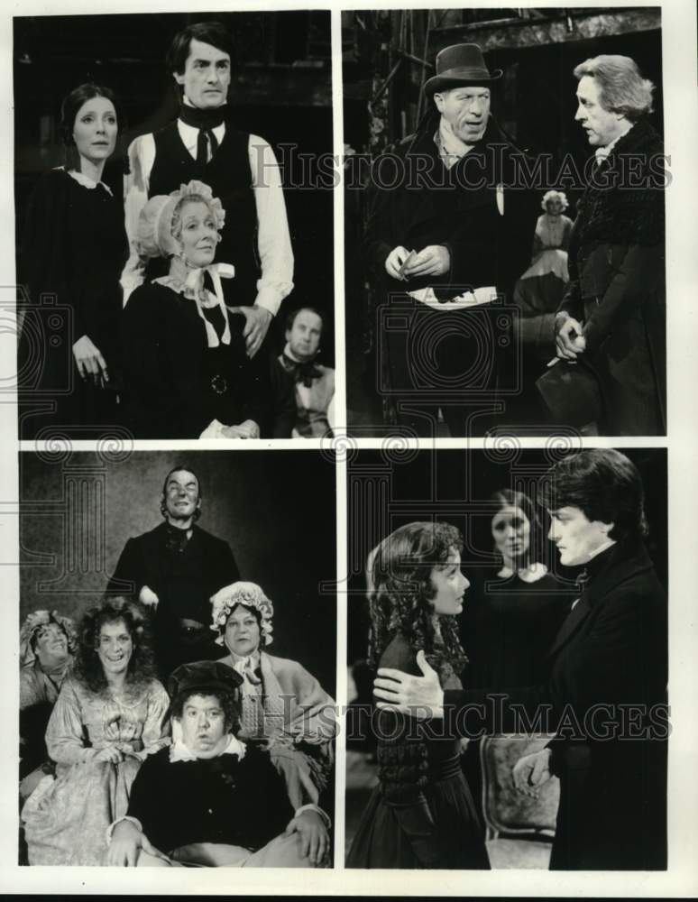 Press Photo Royal Shakespeare Company in "Nicholas Nickleby" on PBS Television - Historic Images