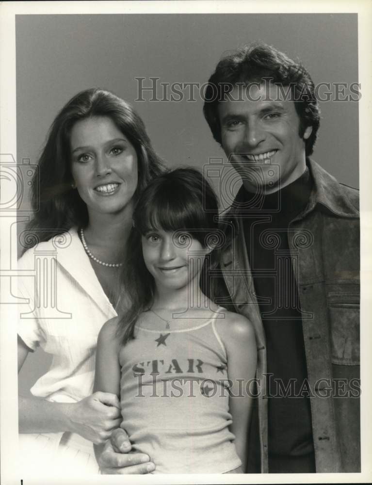 1978 Press Photo Cast of the NBC Television series "The Eddie Capra Mysteries" - Historic Images