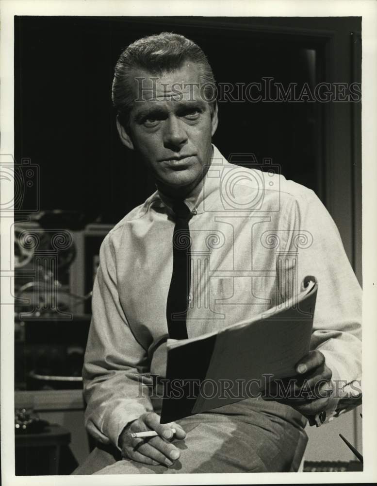 1965 Press Photo Actor Keith Andes - Historic Images