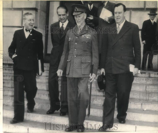 1945 Press Photo United Nations Commissioners at San Francisco Conference- Historic Images