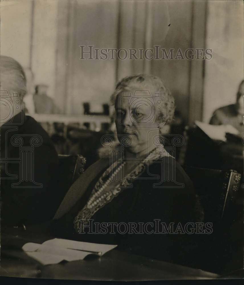 Press Photo Mrs. Florence E.S. Knapp, New York politician - tux09440- Historic Images