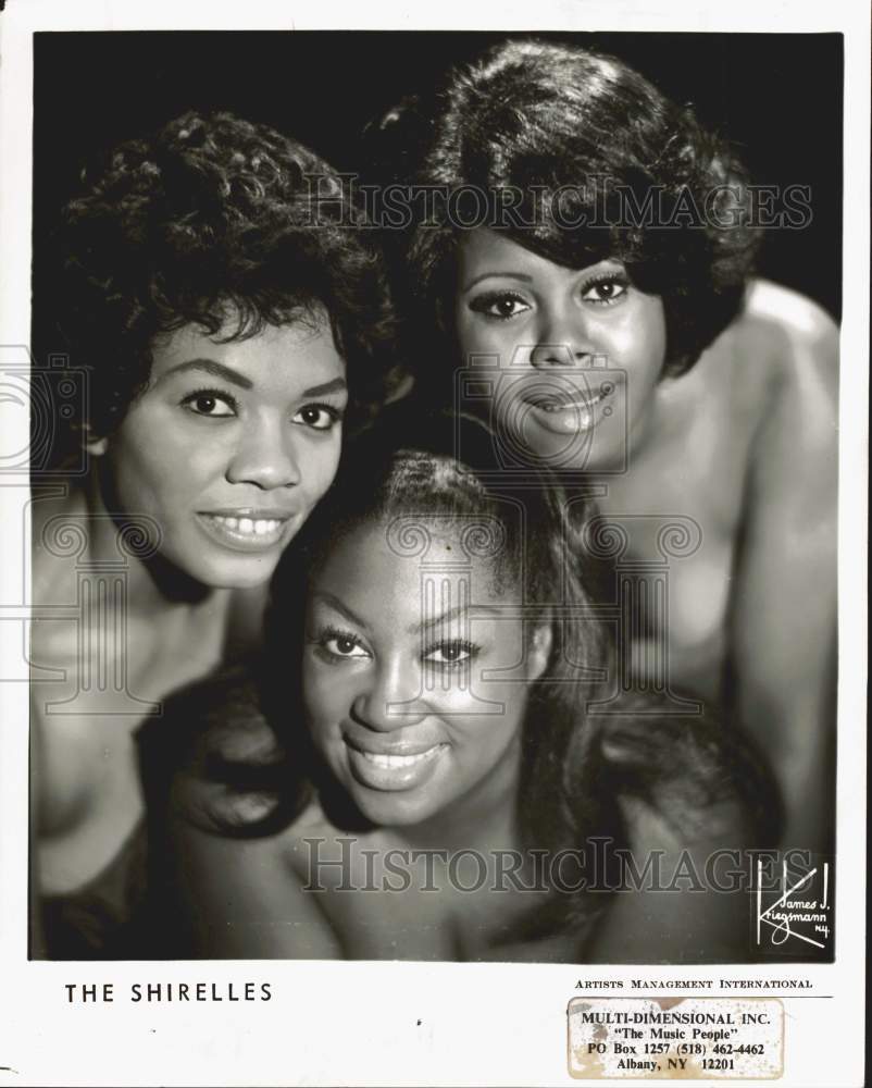 1979 Press Photo Musical Group The Shirelles - tux10468- Historic Images